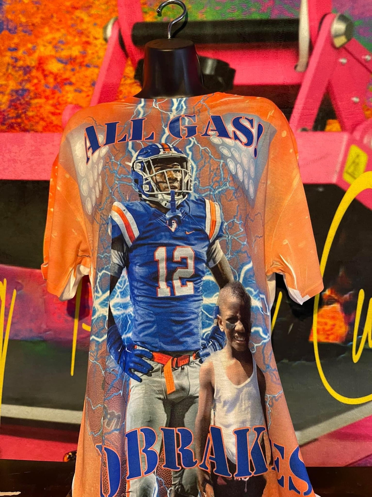 3D All Over Customized Sublimation T-Shirt